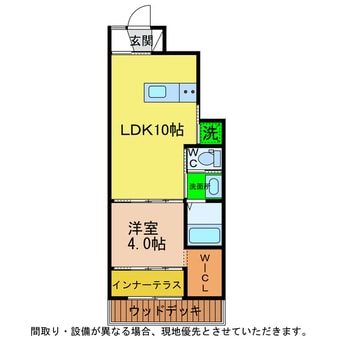間取図 ルミナスハイム羽浦Ⅳ
