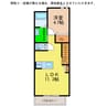トレランスM 1LDKの間取り
