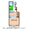 ラ・クラルテ見能林 1Rの間取り