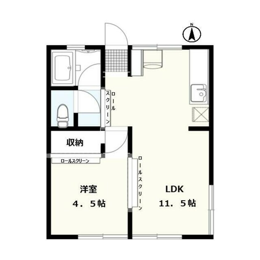 間取図 住友ハイツ