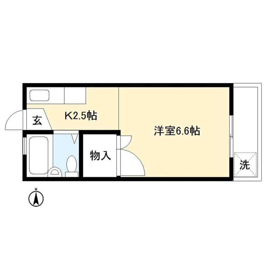 間取図 シティコーポ・アマガサ