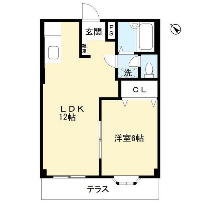 間取図 エルディムサカエ