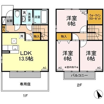 間取図 スプリング・ロード