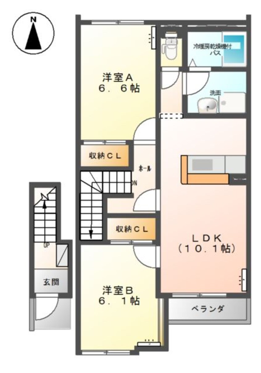 間取図 スカイピア