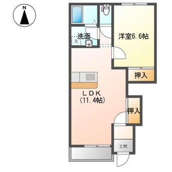 間取図 サンヴィレッジ　II