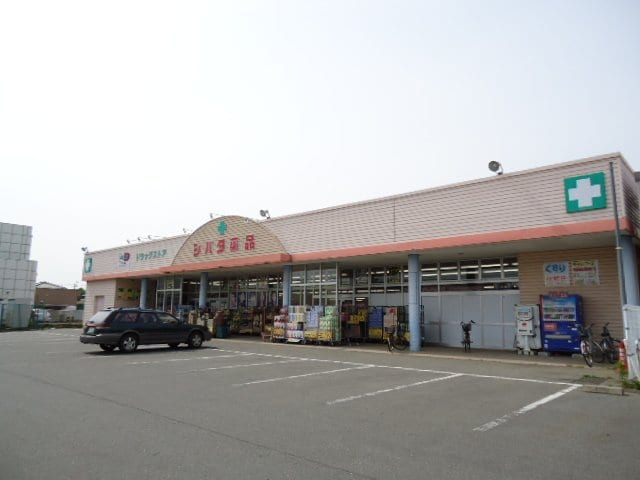 シバタ薬品薮塚店まで580ｍ サンヴィレッジ　II