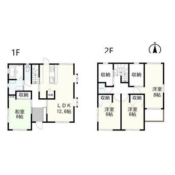 間取図 東武伊勢崎線・スカイツリーライン/太田駅 徒歩47分 築21年