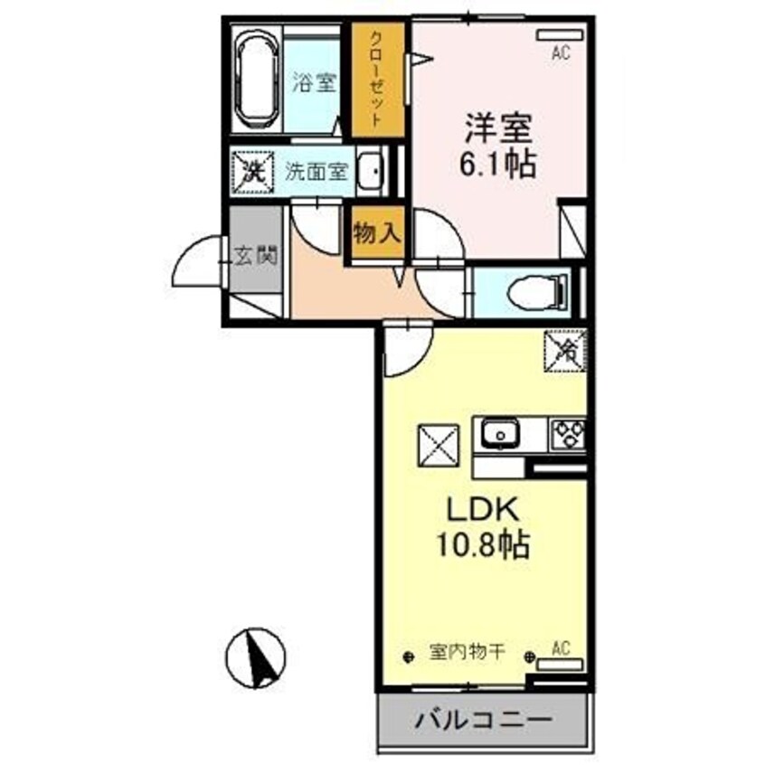 間取図 オペラハウス飯塚