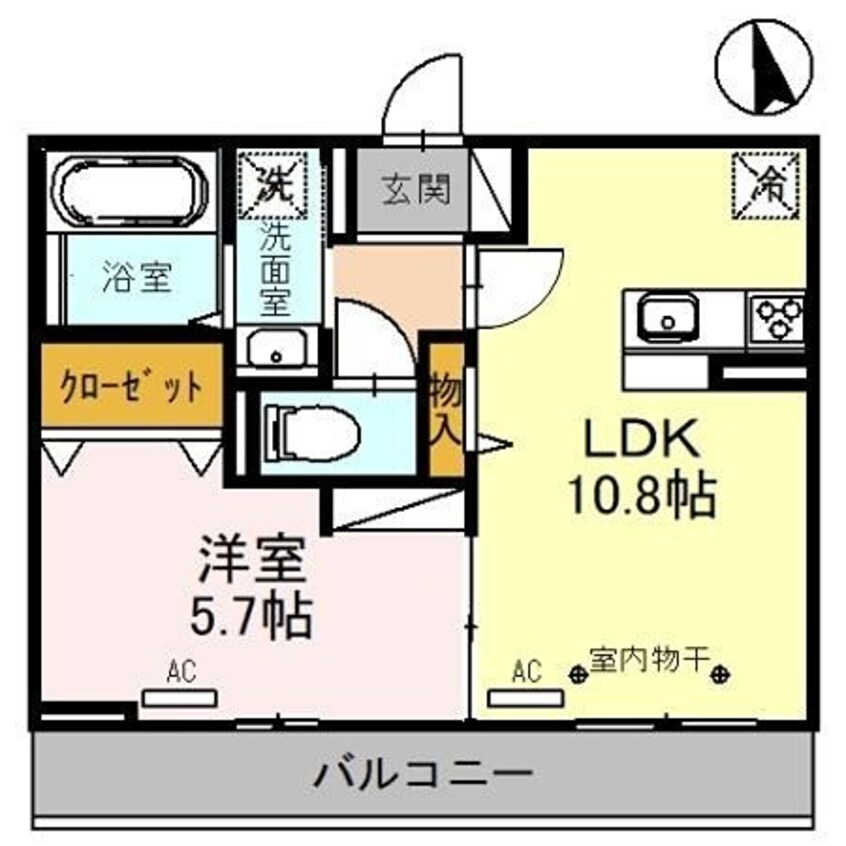 間取図 オペラハウス飯塚