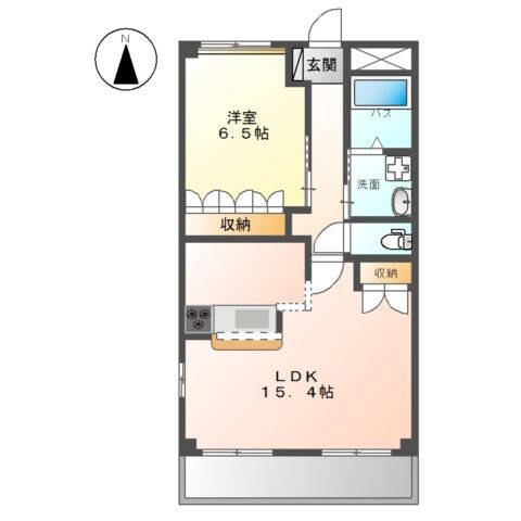 間取り図 グリーンハイム