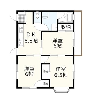 間取図 ハイツシーマ