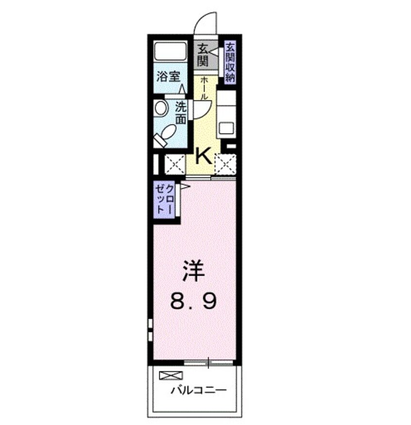 間取図 ブッシュクローバーII