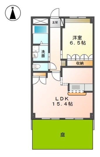 間取図 グリーンハイム