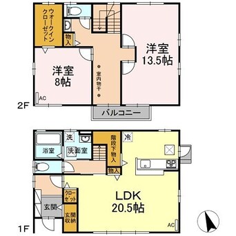 間取図 新田金井町戸建