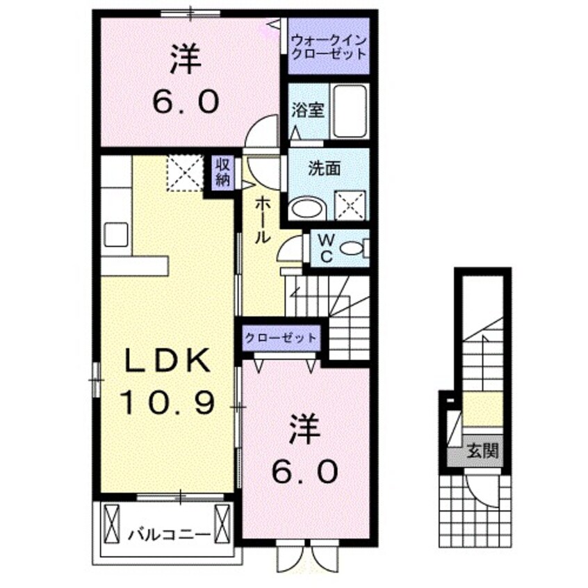 間取図 秋桜