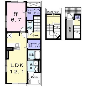 間取図 サン・フィオーレ　Ａ