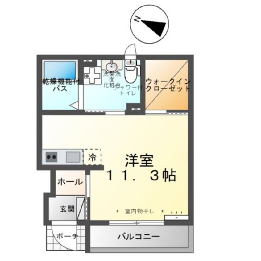 間取図 アムールガーデン