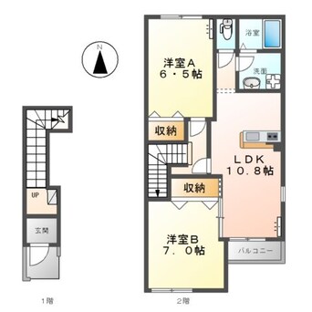 間取図 ラウレア