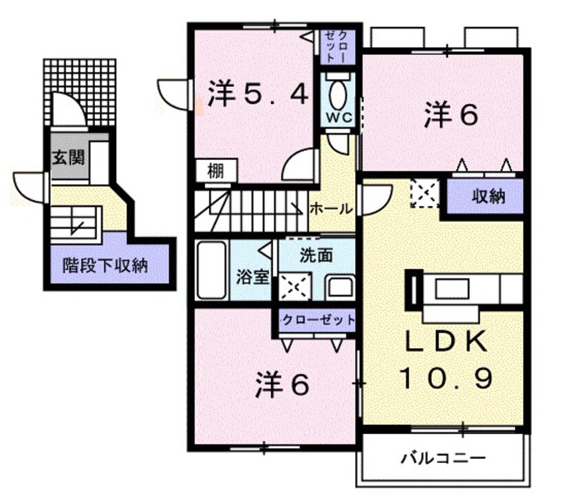 間取図 サザンクロス　II