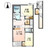 ウィスタリア 2LDKの間取り