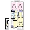 ラヴェンナ 2LDKの間取り