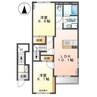 サンヴィレッジ　II 2LDKの間取り