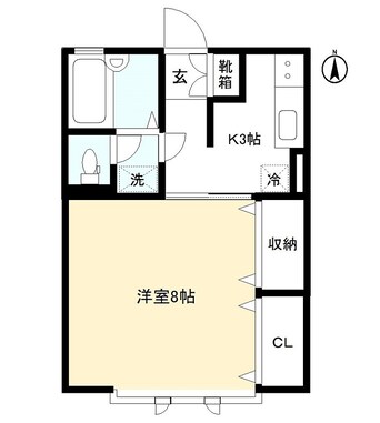 間取図 ミユキプレイス太田下浜田