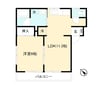 ハイツオオタケ 1LDKの間取り