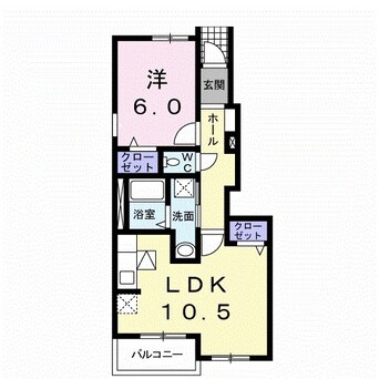 間取図 パークハイツ尾島