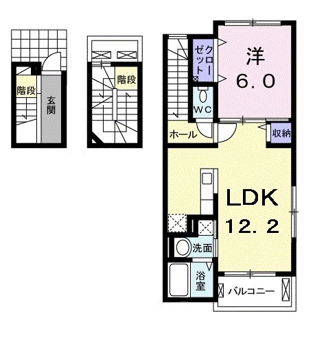 間取り図 ジュネスＦＡ