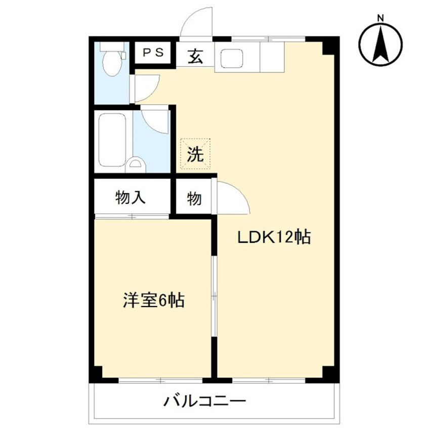 間取図 カーサフォーレ