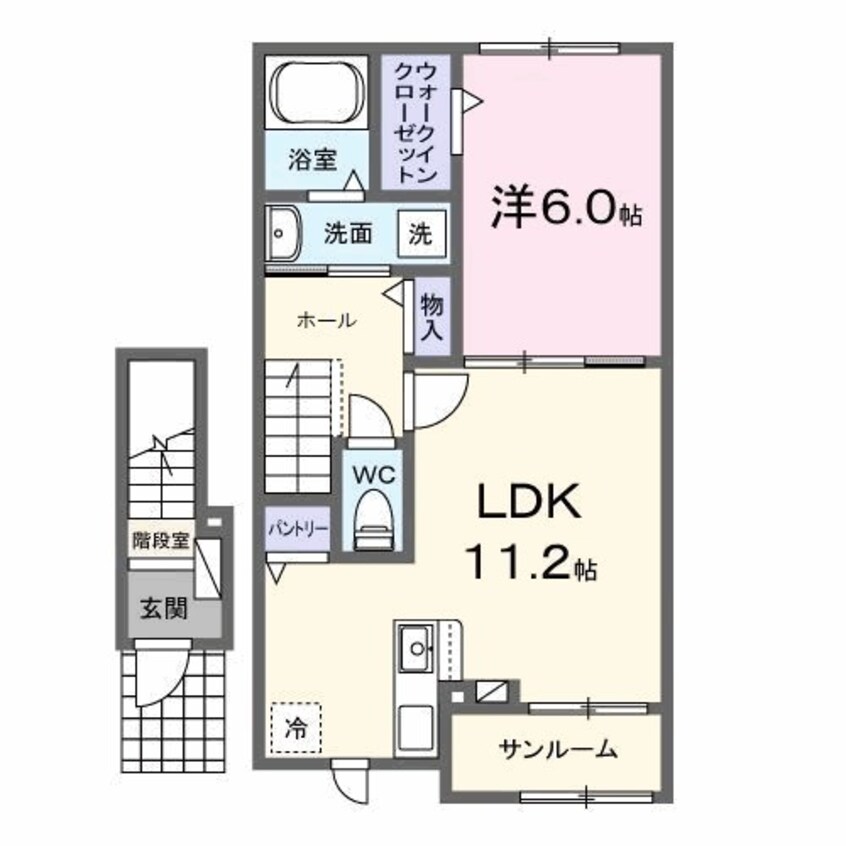 間取図 ル・グラン太田　II
