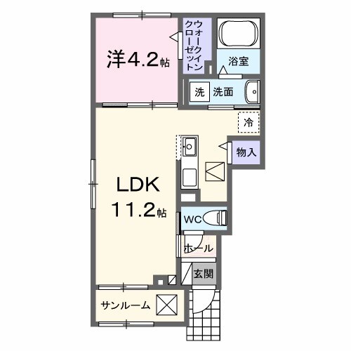 間取り図 ル・グラン太田　II