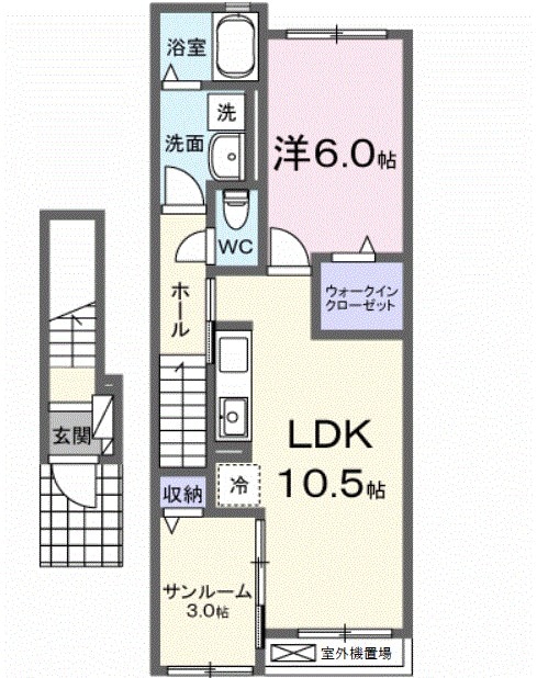 間取り図 ル・グラン太田　I