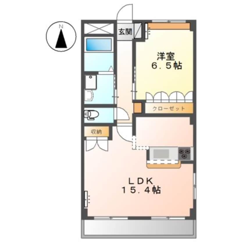 間取図 グリーンハイム