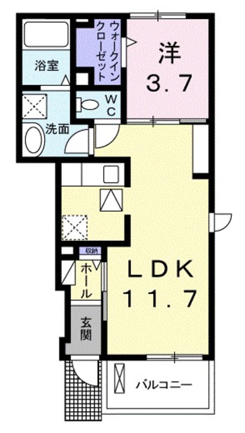 間取図 クレメント　ヴィラ　II