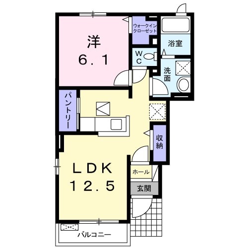 間取り図 チャンプ　ヴィレージ　Ａ