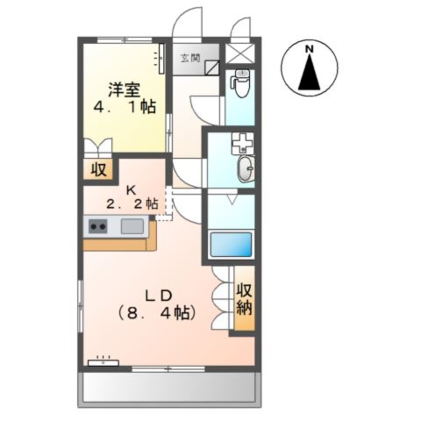 間取図 レジオン・ドヌール