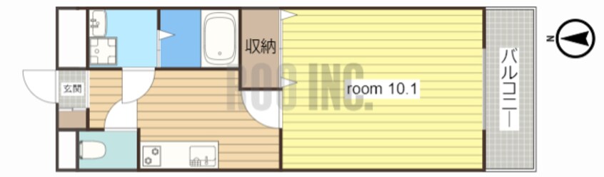 間取図 EL-NIDO NODA