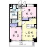 プレミア 2LDKの間取り