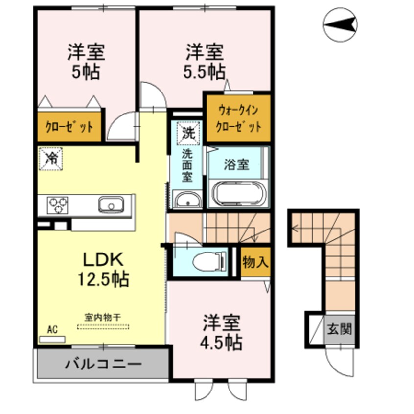 間取図 アネシス御立