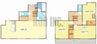 砥堀一戸建て 3LDKの間取り