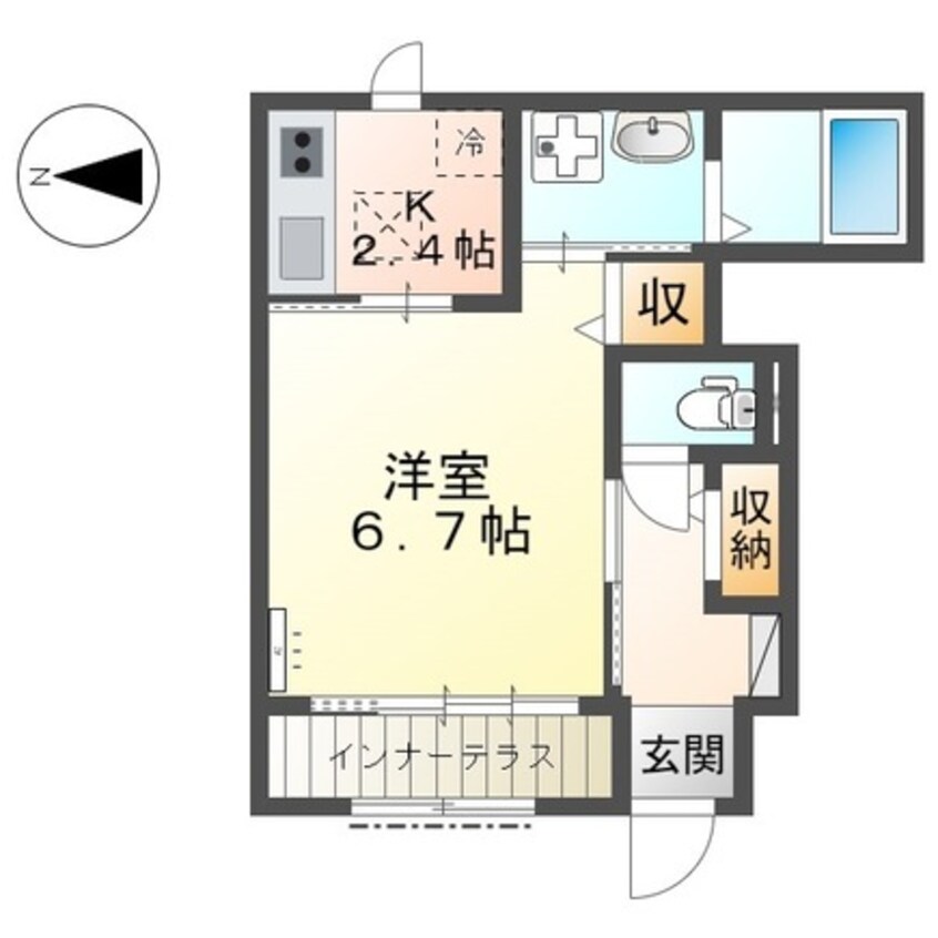 間取図 Ｍ’ｓレジデンスＨＩＭＥＪＩ