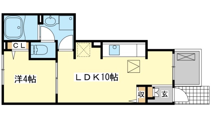 間取図 ソレイユ　メゾン
