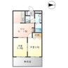 コンフォール　アイ 2DKの間取り