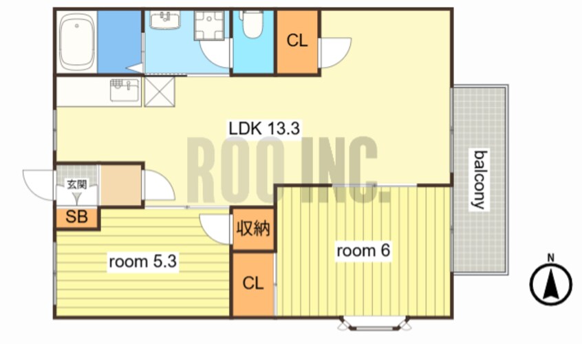 間取図 ファミールハウス