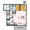 D-PLACE飾磨駅前 1Rの間取り