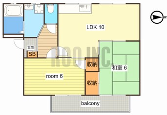 間取図 フレグランス聖