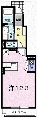 ワイズ　コンブリオⅣの間取図