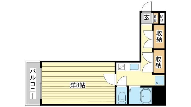間取り図 ルークレジデンス姫路Ⅲ